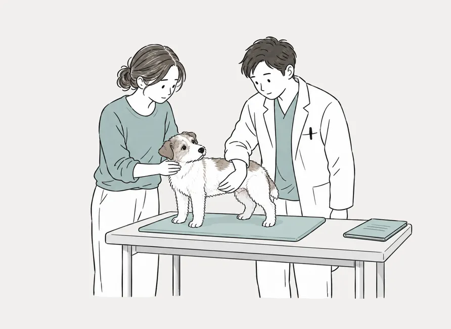 犬の蛋白漏出性腸症（PLE）｜原因・診断・治療から、再発を防ぐまでのサムネイル画像