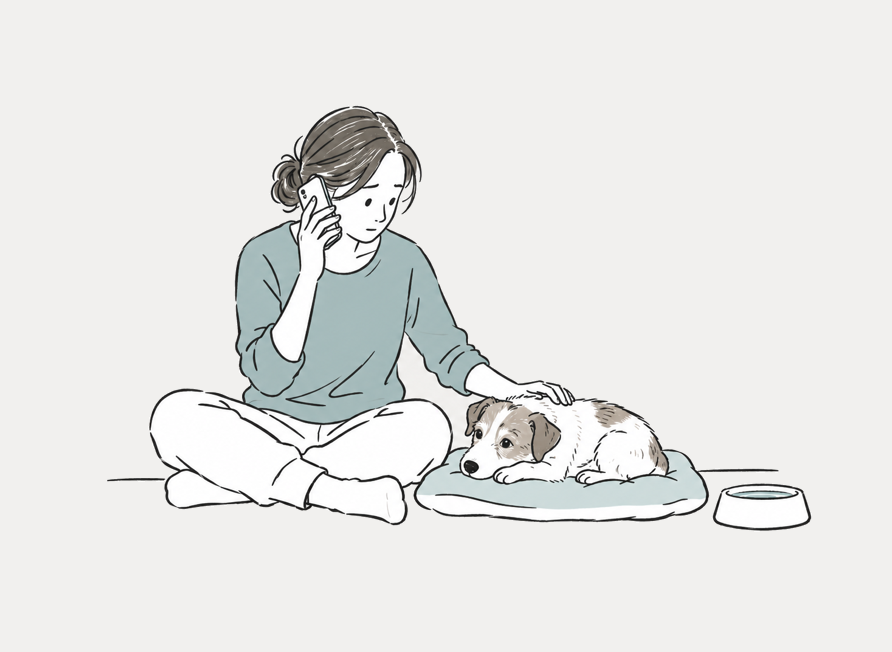 犬の下痢が続くのはなぜ？薬が効かない・やめると繰り返すときの治療と検査のサムネイル画像